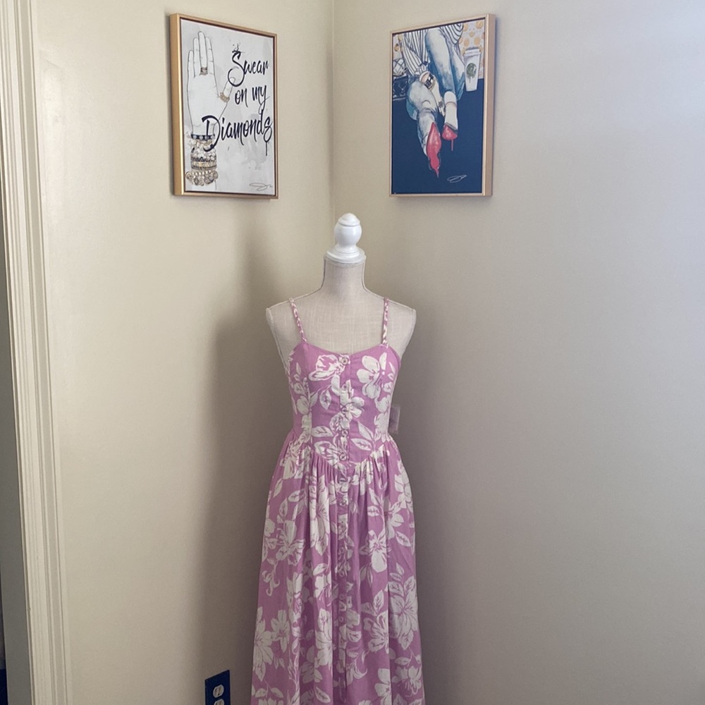 NWT Free People The Perfect Sundress in Light Combo - Picture 2 of 13